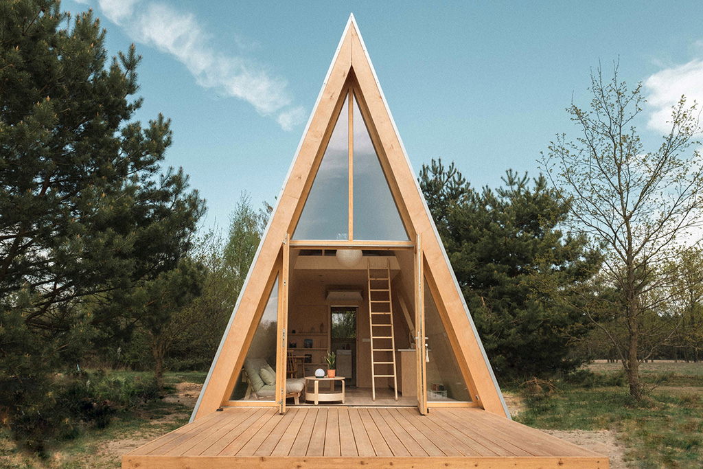 A-Frame Ferienhaus, Polen