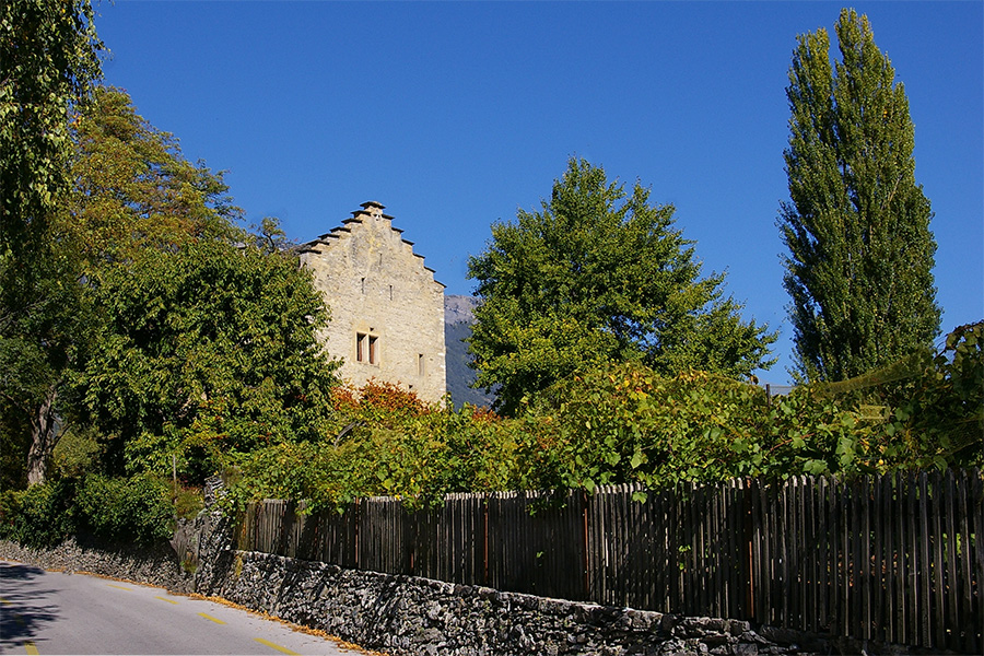 Château de Muzot, Wallis
